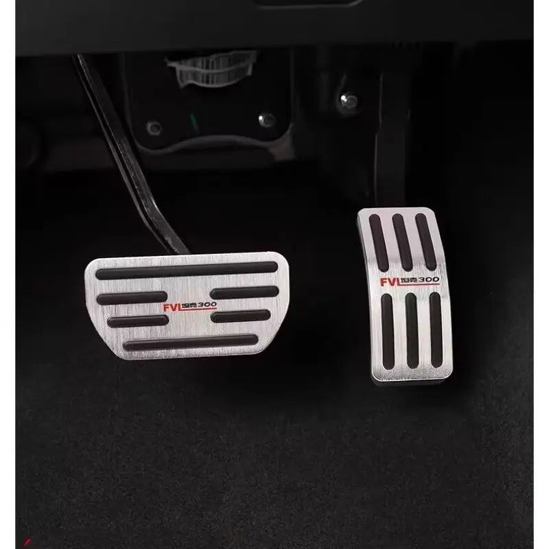 Great Wall GWM Tank 300 2021-2022 Stainless Steel Accelerator Brake Pedal Pad Set Non-Slip Cover