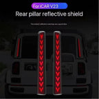 Car Tailgate Rear Pillar Simulation Warning Light for Chery iCAR V23