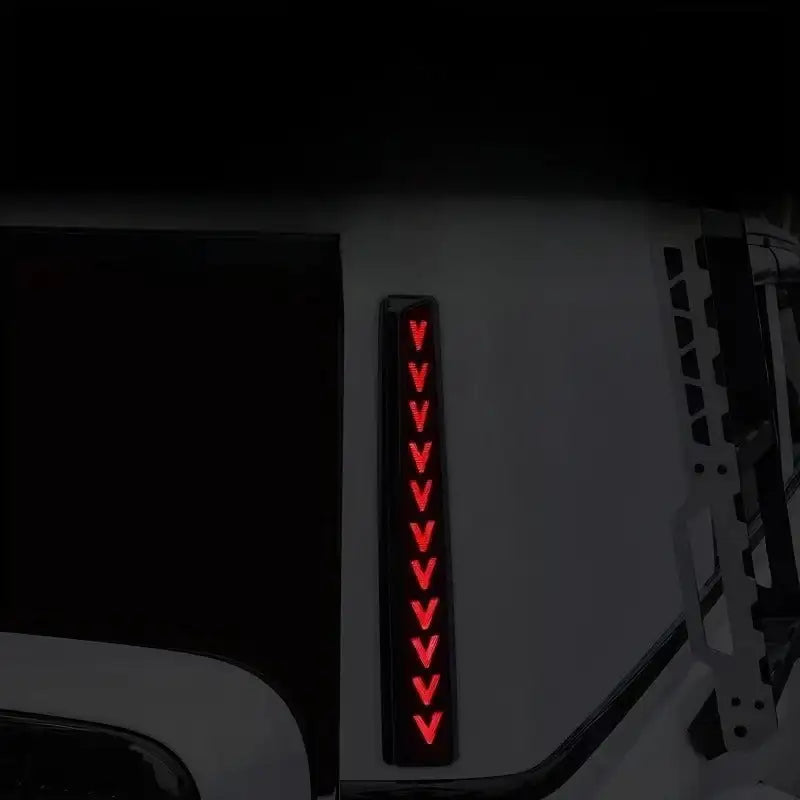 Car Tailgate Rear Pillar Simulation Warning Light for Chery iCAR V23