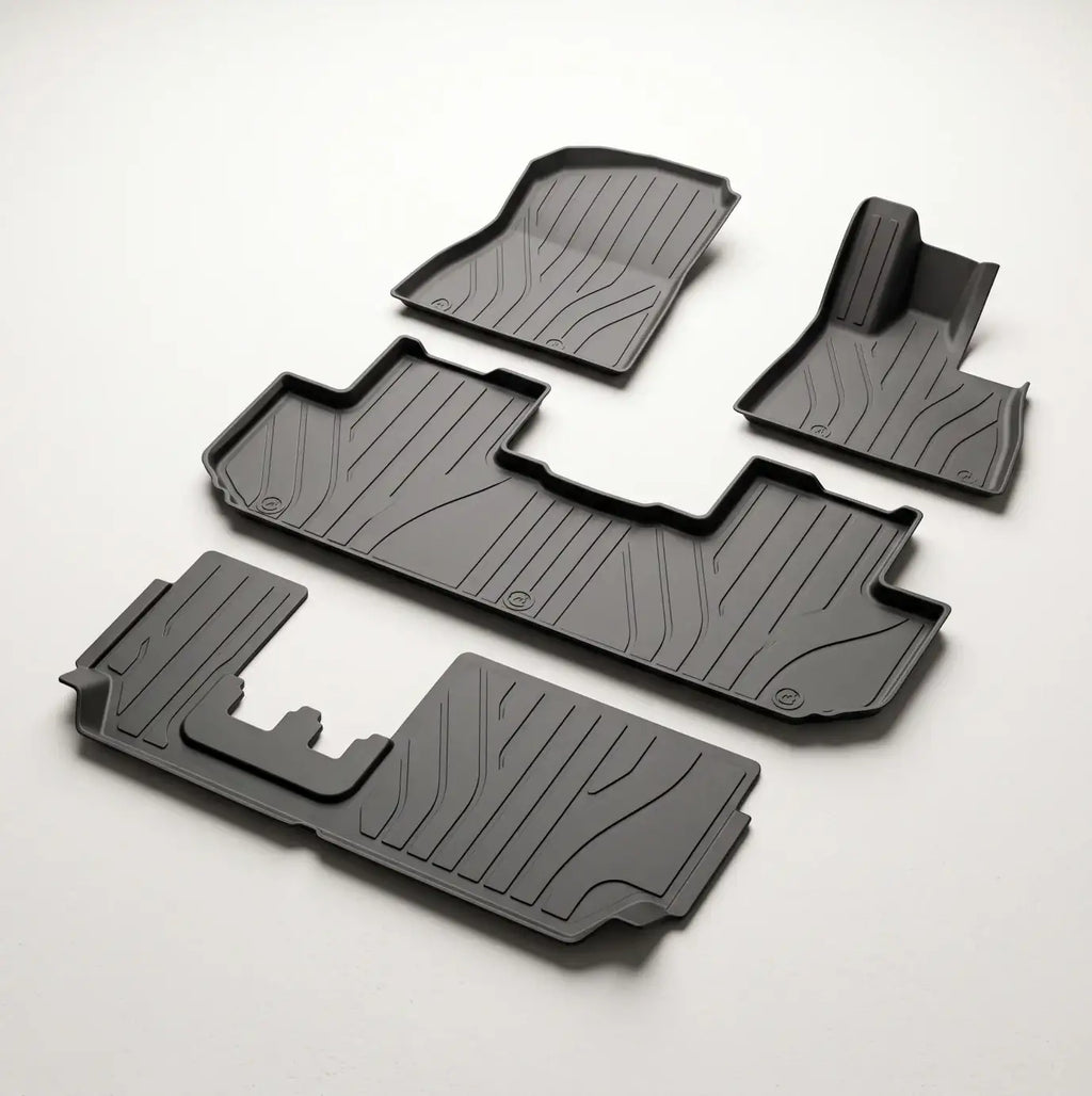 Alfombrillas 3D profundas de TPE para todo clima para BYD Sealion 8 / Atto 8 con volante a la derecha