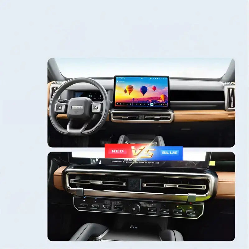 Physical buttons for the vehicle's center console are compatible with the Chery iCar 03 (JAECOO J6)