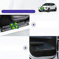 Carbon Fiber Car Door Sill Protectors & Anti-Kick Mat for Volvo EX30