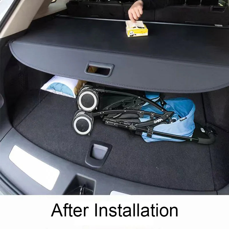 Haval Jolion 2021-2025 Auto Trunk Curtain Organizer Cover | Retractable Cargo Shade with Bracket Holders