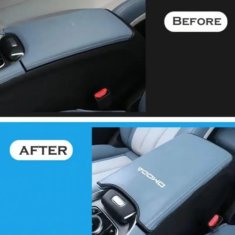 Leather armrest cover for Omoda Chery Omengda6