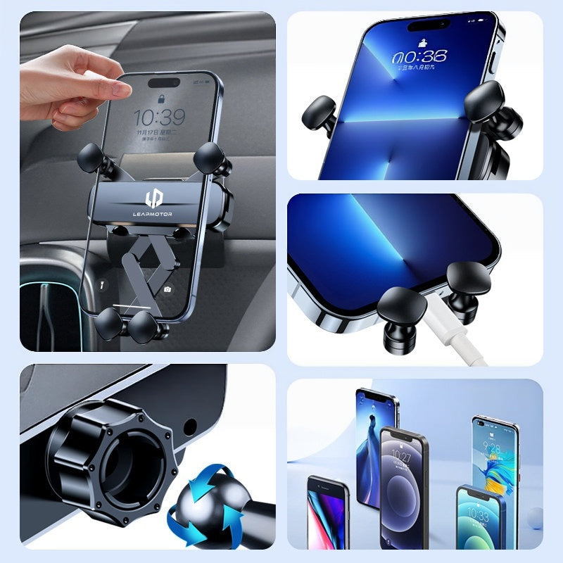 2025-2027 Leapmotor B10 B01 Left Dashboard Phone Mount Holder Navigation Bracket LHD