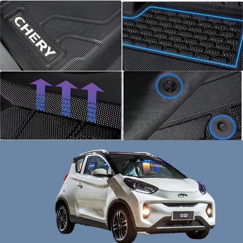 Car TPE Foot Mat For Chery iCar E