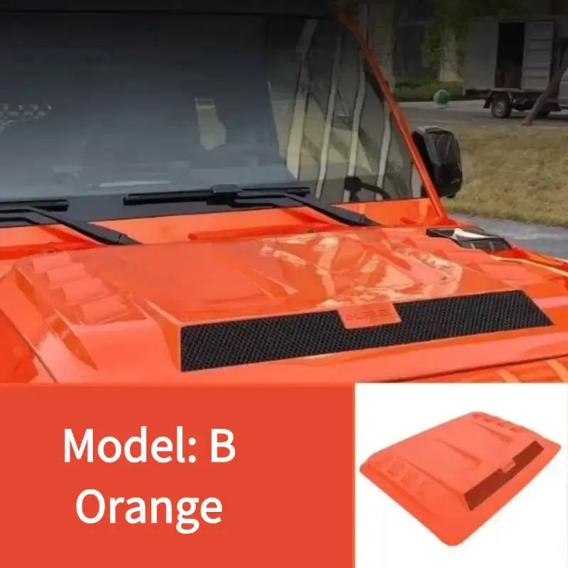 Automotive hood covers for Chery iCAR v23