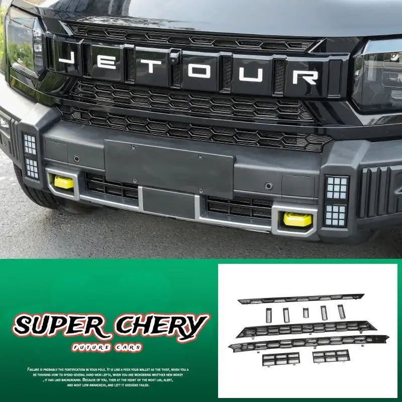 Chery JETOUR  T2 Car protection front bumper grille dust-proof net CHERY8