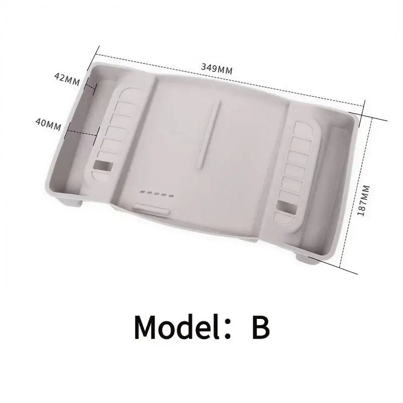 Jetour G700 Charging Silicone Pad Storage Case with Lower Storage Compartment