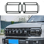 Matte Black Headlight Cover For Chery Jetour  T2 CHERY3