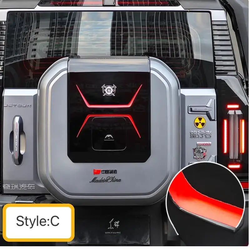 Car Trunk Sticker For Chery Jetour T2 CHERY4