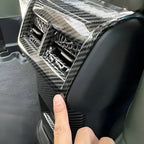 Carbon fiber anti-kick panel for rear air conditioning for Chery JAECOO J6 £¨iCAR 03£©