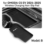 Non-slip silicone mat for car charging place for Chery Omoda CHERY5