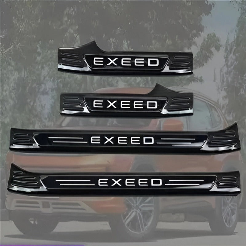 Tira antirrayaduras de bienvenida para puerta para Chery Exeed & Omoda C9