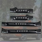 Tira antirrayaduras de bienvenida para puerta para Chery Exeed & Omoda C9