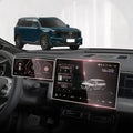 Car Navigation & Dashboard Tempered Glass Screen Protector for GAC MOTOR GS8 (Trumpchi)
