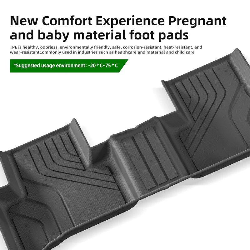 Custom TPE Car Floor Mats For Haval Jolion 2021+ Trunk Liner Waterproof Non-slip Cargo Mat Kit LHD RHD