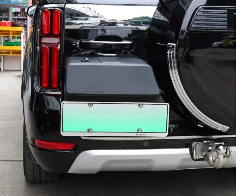 Car Rear License Plate Modified Water Tank Fit for GWM Tank 500