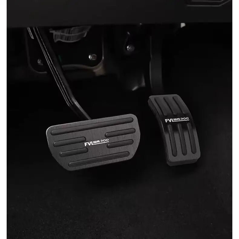 Great Wall GWM Tank 300 2021-2022 Stainless Steel Accelerator Brake Pedal Pad Set Non-Slip Cover