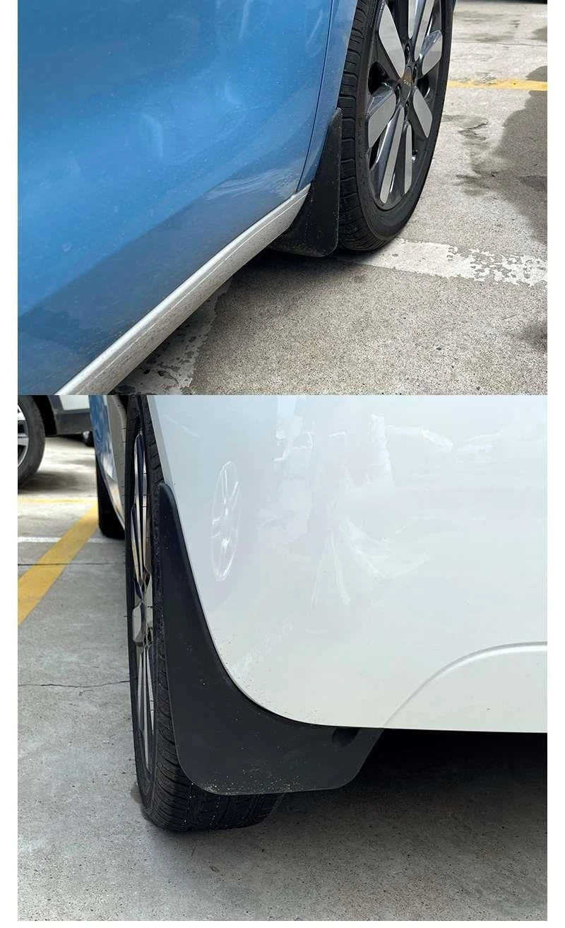 4 PCS Car Mud Flaps for Ora Good Cat Haomao Funky Cat 2020-2023 - Front & Rear Mudguards, Anti-Dirt Splash Guards