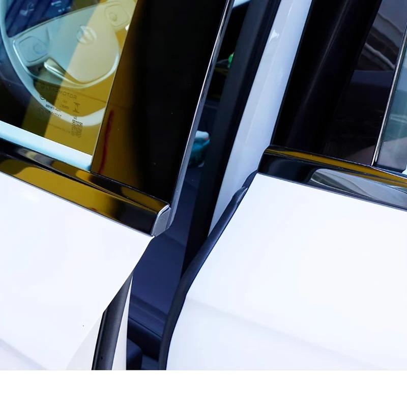 LEAPMOTOR B10 Stainless Steel Window Molding Trim Sill Side Cover for 2025-2026