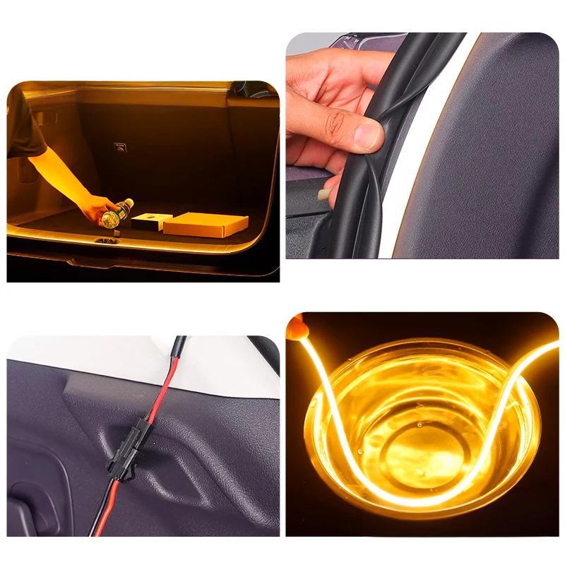 Leapmotor B10 Rear Trunk Brightness Ambient Light LED Strip for 2025 2026 Models