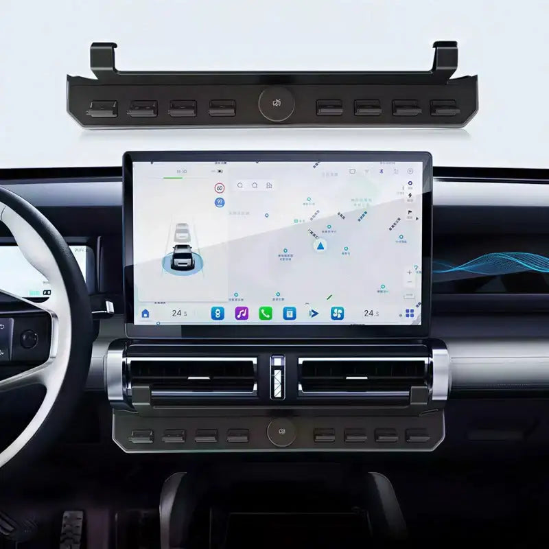 Physical buttons for the vehicle's center console are compatible with the Chery iCar 03 (JAECOO J6)
