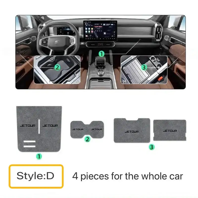 Car Mug Mats for Chery JETOUR T2 CHERY5