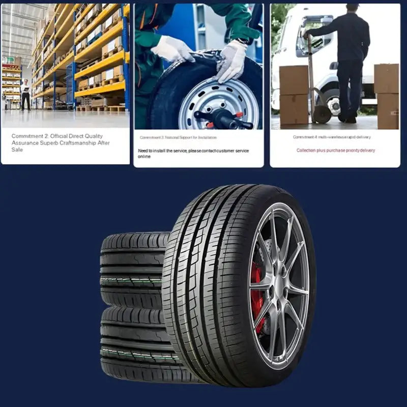 Wear-resistant silent rubber tyres for cars CHERY5
