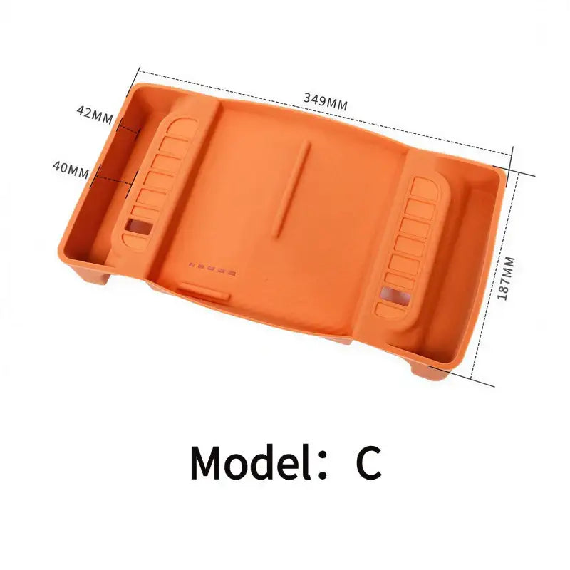 Jetour G700 Charging Silicone Pad Storage Case with Lower Storage Compartment