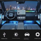 Car Interior Ambient Lighting Conversion for Chery iCAR V23