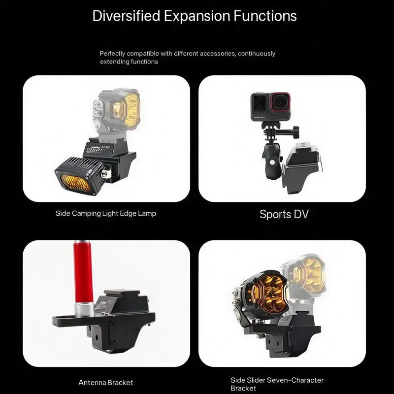 JETOUR G700 A-pillar Extended Spotlight Bracket