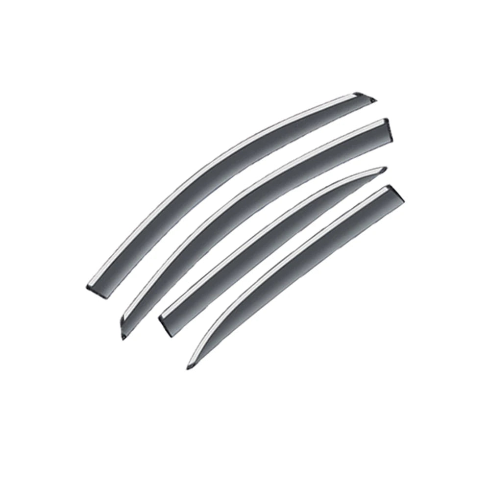 Outside-Mount Window Visor Rain Guard Deflector for GWM Ora Funky Cat Good ES11 2020 2021 2022 2023 Custom Fit Smoke Acrylic