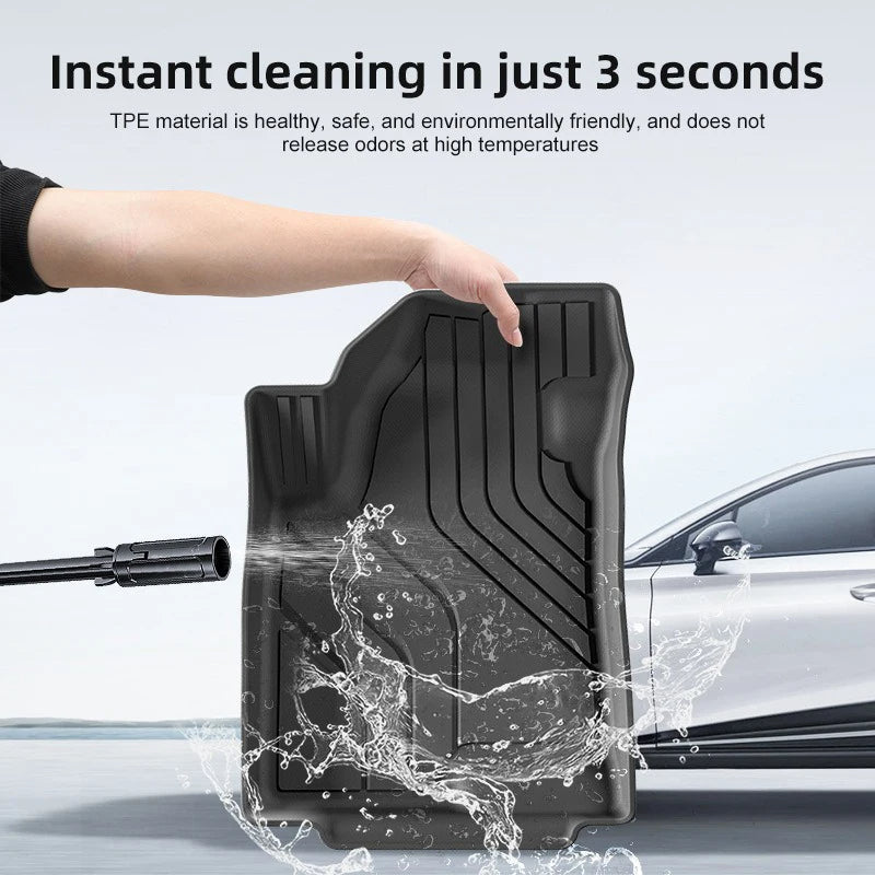 Custom TPE Car Floor Mats For Haval Jolion 2021+ Trunk Liner Waterproof Non-slip Cargo Mat Kit LHD RHD