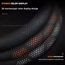 3D Color Matrix Steering Wheel Cover for Chery Tiggo 7 8 2026 - 3mm Thin