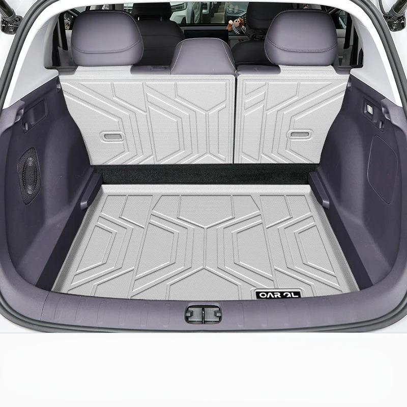 Leapmotor B10 TPE Rear Trunk Mat 2025-2026 鈥?Custom Fit Cargo & Seat Back Protector