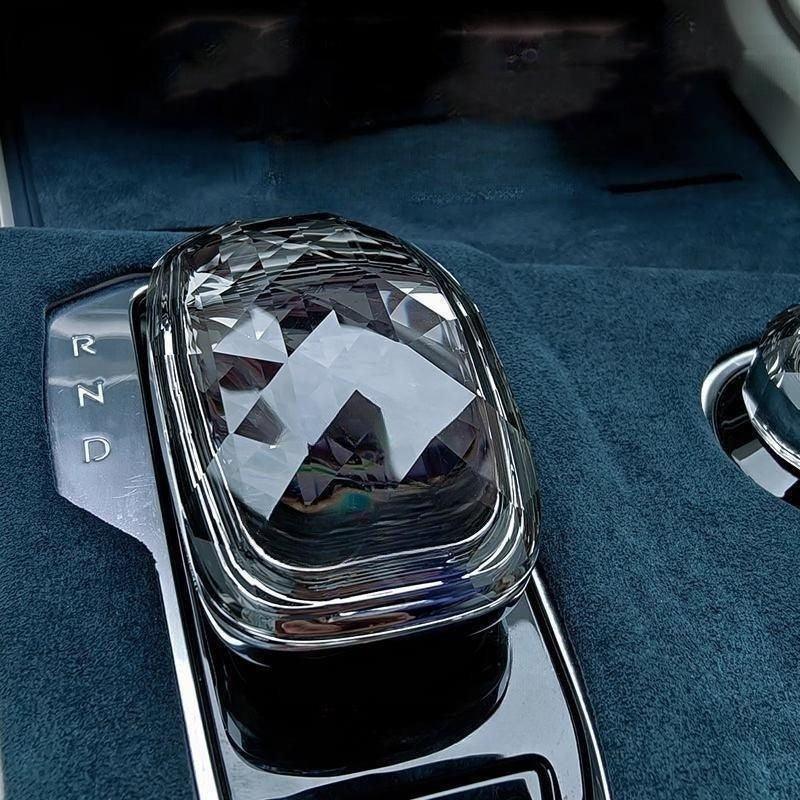 適用於 ZEEKR 001/009 的汽車水晶齒輪旋鈕和換檔旋鈕