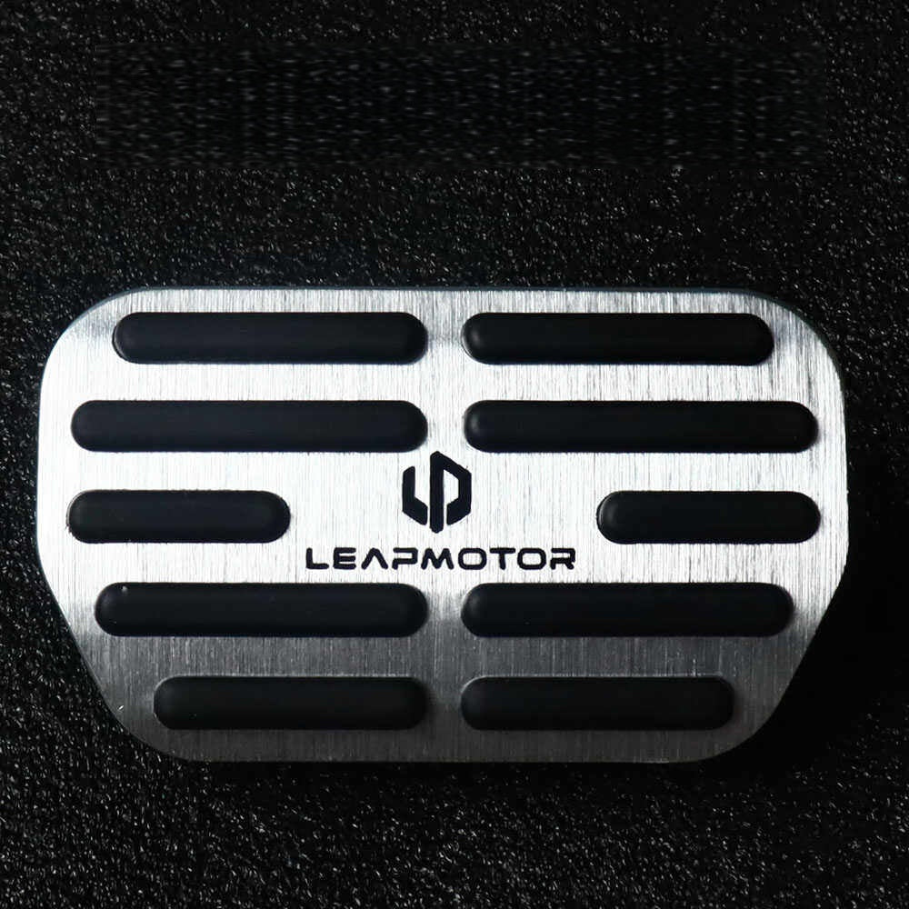 Leapmotor C10 T03 B10 Lafa5 A10 Accelerator Brake Pedal Covers Aluminum Alloy Anti Slip