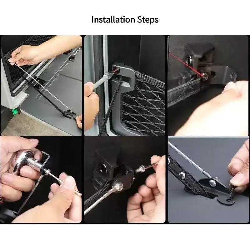 Tailgate Storage Compartment Cover Cable Modification Kit for iCar 03 (JAECOO J6)