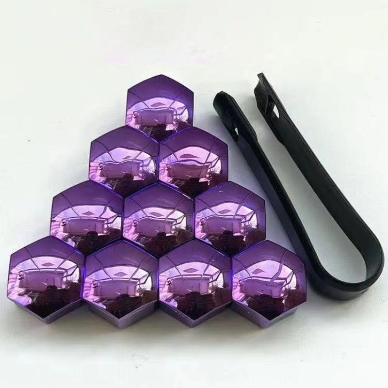 Capuchon de vis de moyeu de roue automobile