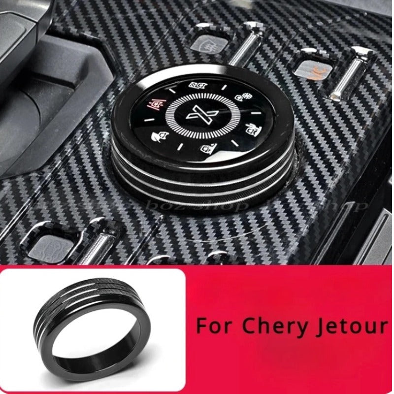 Anneau décoratif de bouton pour Chery Jetour T2
