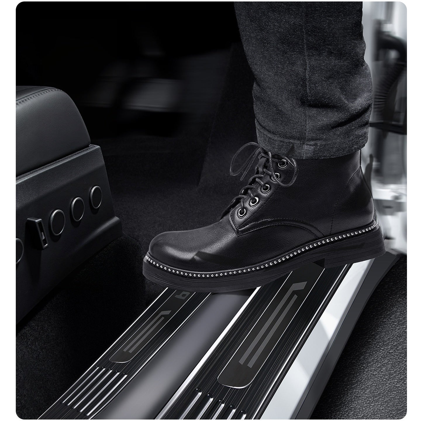 Custom Stainless Steel Door Sill Protector for Leapmotor A10 B01 B10 D19 D99 C10 C11 C16 T03 Anti Scratch Entry Guard