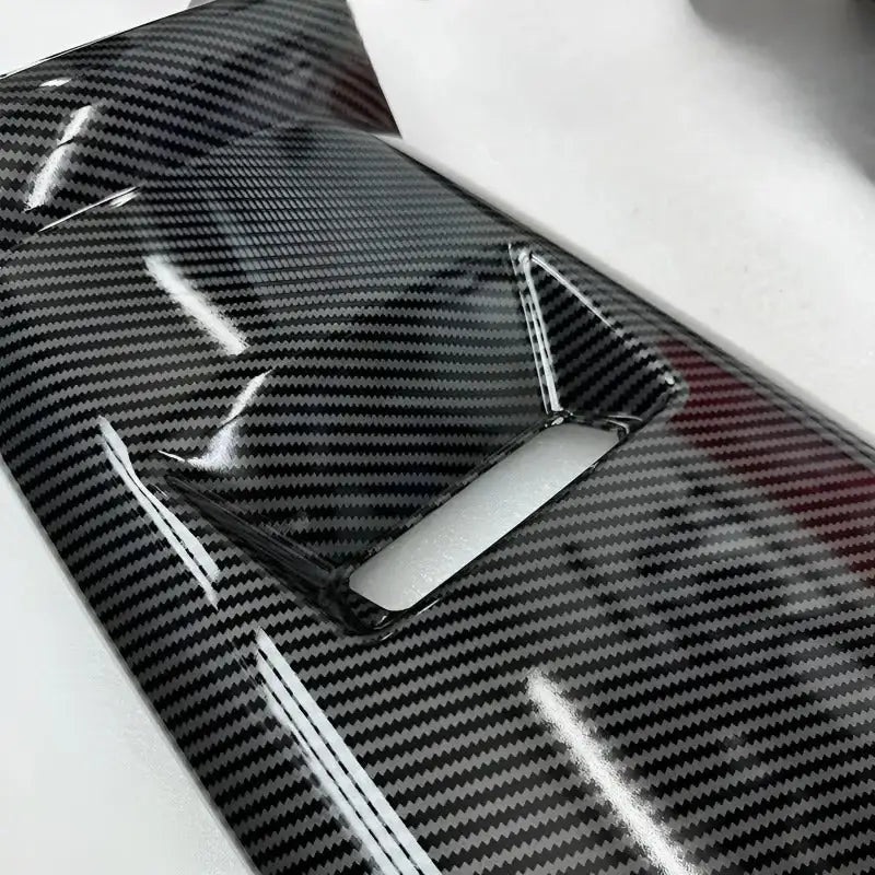 Carbon fiber anti-kick panel for rear air conditioning for Chery JAECOO J6 £¨iCAR 03£©
