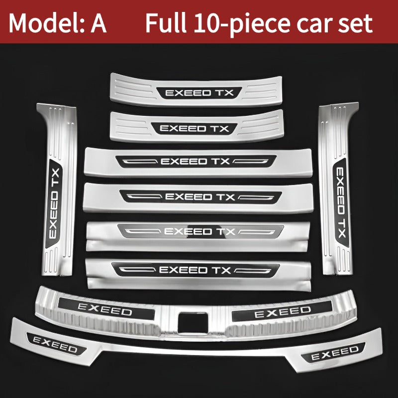 Tira antirrayaduras de bienvenida para puerta para Chery Exeed & Omoda C9
