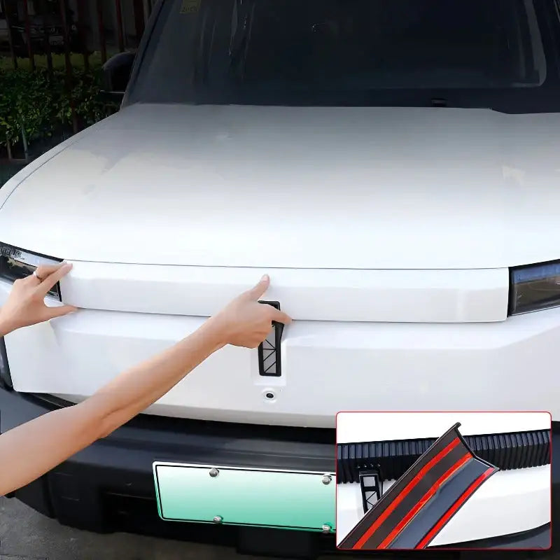 Car front face centre mesh cover decorative strip for Chery JAECOO J6£¨ICAR 03£©
