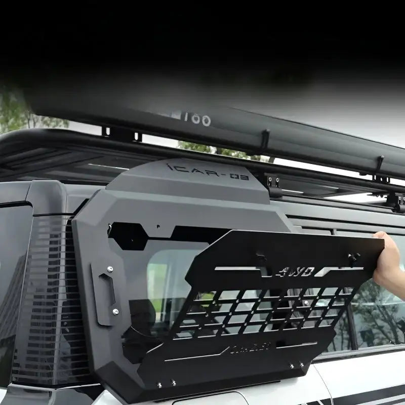 Rear side window armor expansion for Chery JAECOO J6£¨ICAR 03£©