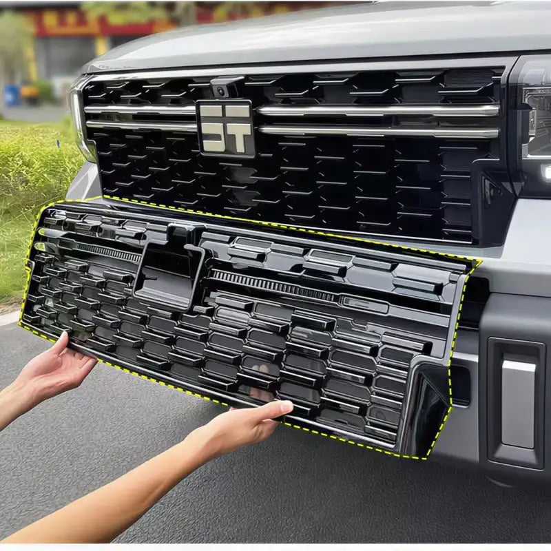 Insect screen for vehicle front grille suitable for Jetour G700