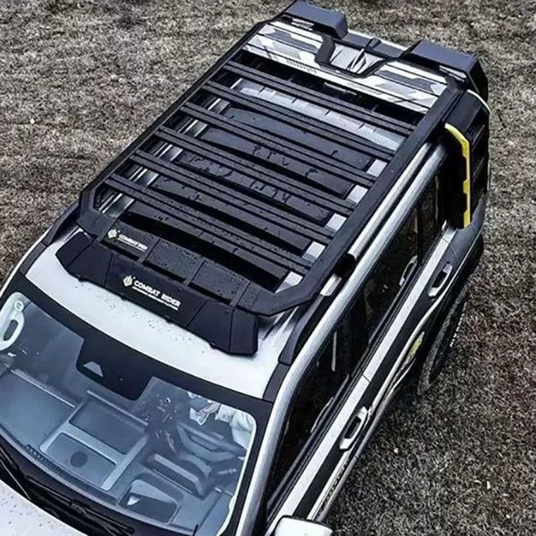 2024 New Yuesheng Roof Rack Expansion Platform for TANK 500 4x4 -Black Aluminum Alloy Luggage Carrier