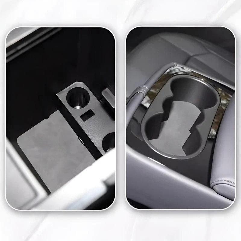 Premium Center Console Non-Slip Storage Mat for Volvo EX30 Custom Fit Fur Liner