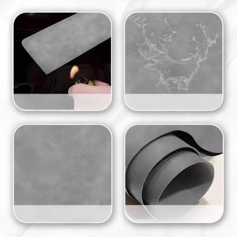 Premium Center Console Non-Slip Storage Mat for Volvo EX30 Custom Fit Fur Liner